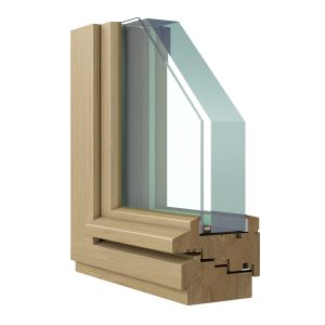 TIMM W 146, Holzfenster, Fenster, Holz, Isolierglasfenster, Bautiefe: 146mm